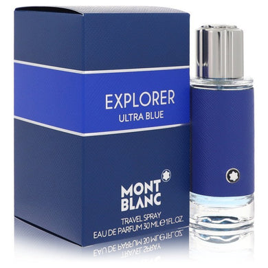 Montblanc Explorer Ultra Blue by Mont Blanc Eau De Parfum Spray 1 oz For Men