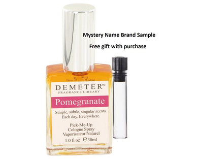 Demeter Pomegranate by Demeter Cologne Spray 1 oz And a Mystery Name brand sample vile