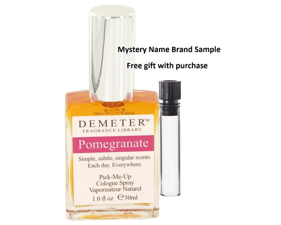 Demeter Pomegranate by Demeter Cologne Spray 1 oz And a Mystery Name brand sample vile