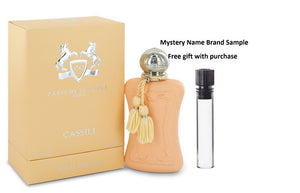 cassili by Parfums De Marly Eau De Parfum Spray 2.5 oz And a Mystery Name brand sample vile