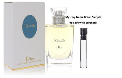 DIORELLA by Christian Dior Eau De Toilette Spray 3.4 oz And a Mystery Name brand sample vile