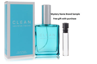 Clean Shower Fresh by Clean Eau De Parfum Spray 2.14 oz And a Mystery Name brand sample vile