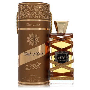 Lattafa Oud Mood Elixir by Lattafa Eau De Parfum Spray (Unisex) 3.4 oz For Men
