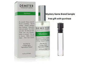 Demeter Mistletoe by Demeter Cologne Spray (Unisex) 4 oz And a Mystery Name brand sample vile