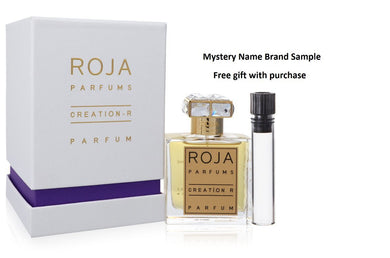 Roja Creation-R by Roja Parfums Extrait De Parfum Spray 1.7 oz And a Mystery Name brand sample vile