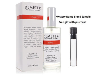 Demeter Pizza by Demeter Cologne Spray 4 oz And a Mystery Name brand sample vile