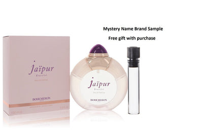 Jaipur Bracelet by Boucheron Eau De Parfum Spray 3.3 oz And a Mystery Name brand sample vile