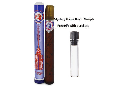 Cuba New York by Fragluxe Eau De Toilette Spray 1.17 oz And a Mystery Name brand sample vile