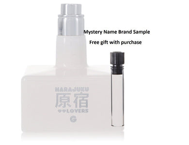 Harajuku Lovers Pop Electric G by Gwen Stefani Eau De Parfum Spray (Tester) 1.7 oz And a Mystery Name brand sample vile