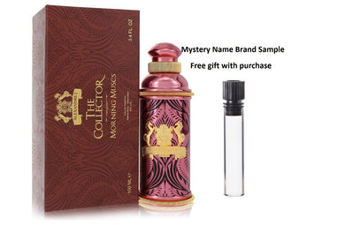Morning Muscs by Alexandre J Eau De Parfum Spray 3.4 oz And a Mystery Name brand sample vile