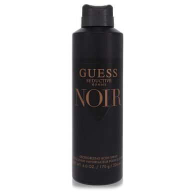 Guess Seductive Homme Noir by Guess Body Spray 6 oz For Men