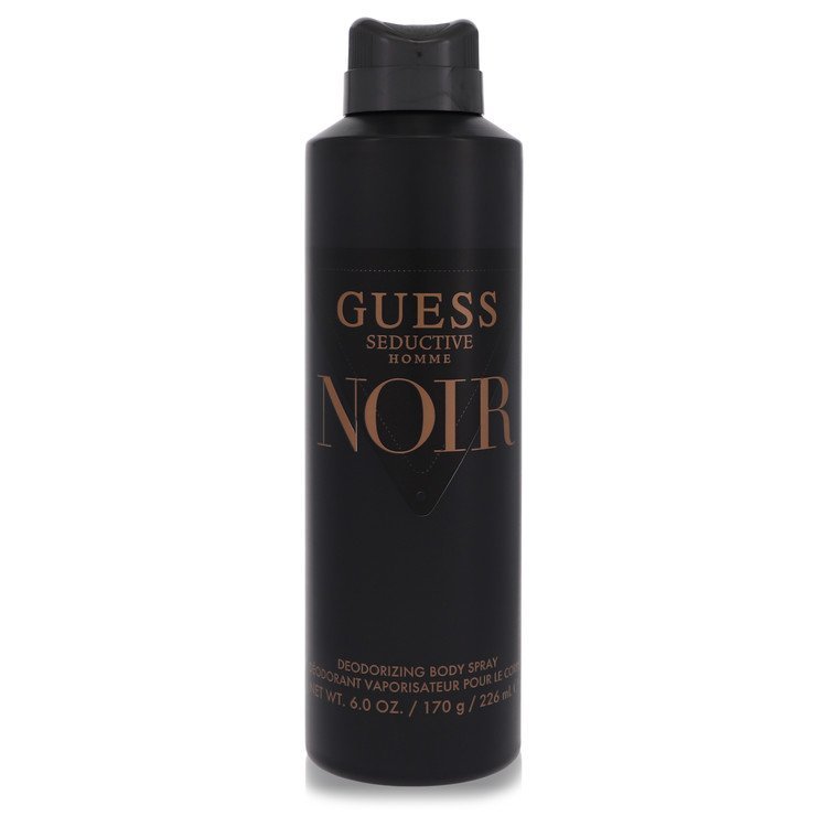 Guess Seductive Homme Noir by Guess Body Spray 6 oz For Men