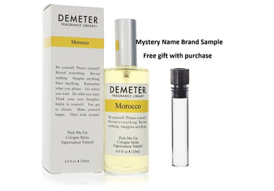 Demeter Morocco by Demeter Cologne Spray (Unisex) 4 oz And a Mystery Name brand sample vile