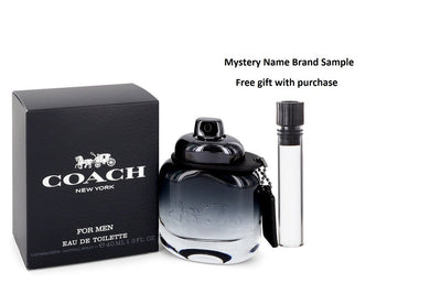 Coach by Coach Eau De Toilette Spray 1.3 oz And a Mystery Name brand sample vile