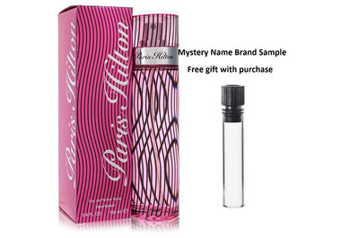 Paris Hilton by Paris Hilton Eau De Parfum Spray 3.4 oz And a Mystery Name brand sample vile