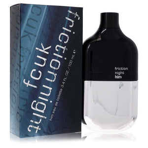 FCUK Friction Night by French Connection Eau De Toilette Spray 3.4 oz For Men