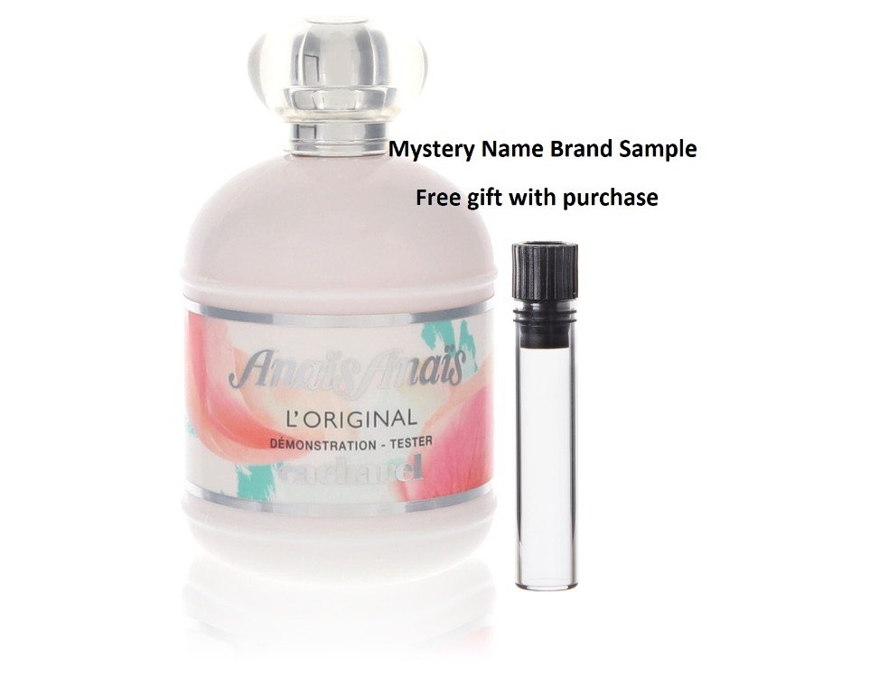 Anais Anais L'Original by Cacharel Eau De Toilette Spray (Tester) 3.4 oz And a Mystery Name brand sample vile