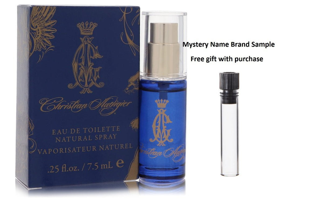 Christian Audigier by Christian Audigier Mini EDT Spray .25 oz And a Mystery Name brand sample vile