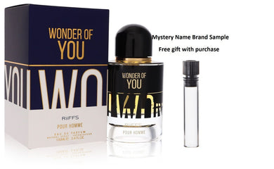 Riiffs Wonder Of You by Riiffs Eau De Parfum Spray 3.4 oz And a Mystery Name brand sample vile