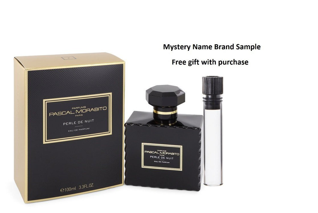 Perle De Nuit by Pascal Morabito Eau De Parfum Spray 3.4 oz And a Mystery Name brand sample vile