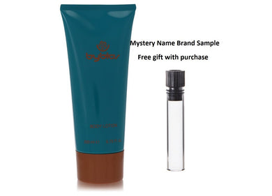 BYBLOS by Byblos Perfumed Body Lotion 6.7 oz And a Mystery Name brand sample vile