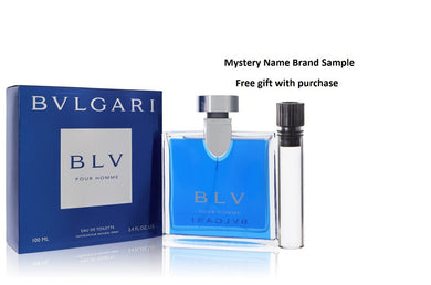 BVLGARI BLV by Bvlgari Eau De Toilette Spray 3.4 oz And a Mystery Name brand sample vile