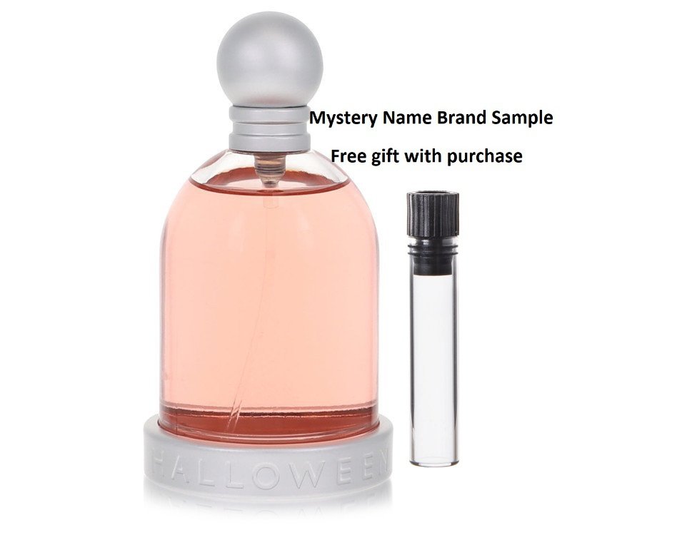 Halloween Kiss by Jesus Del Pozo Eau DE Toilette Spray (Tester) 3.4 oz And a Mystery Name brand sample vile
