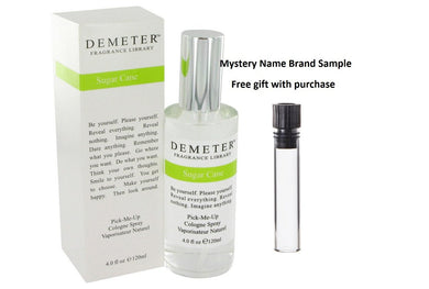 Demeter Sugar Cane by Demeter Cologne Spray 4 oz And a Mystery Name brand sample vile