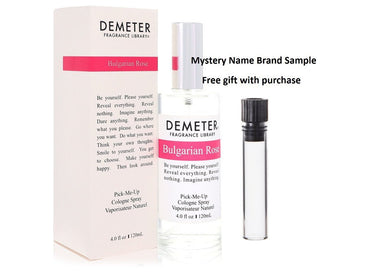 Demeter Bulgarian Rose by Demeter Cologne Spray 4 oz And a Mystery Name brand sample vile