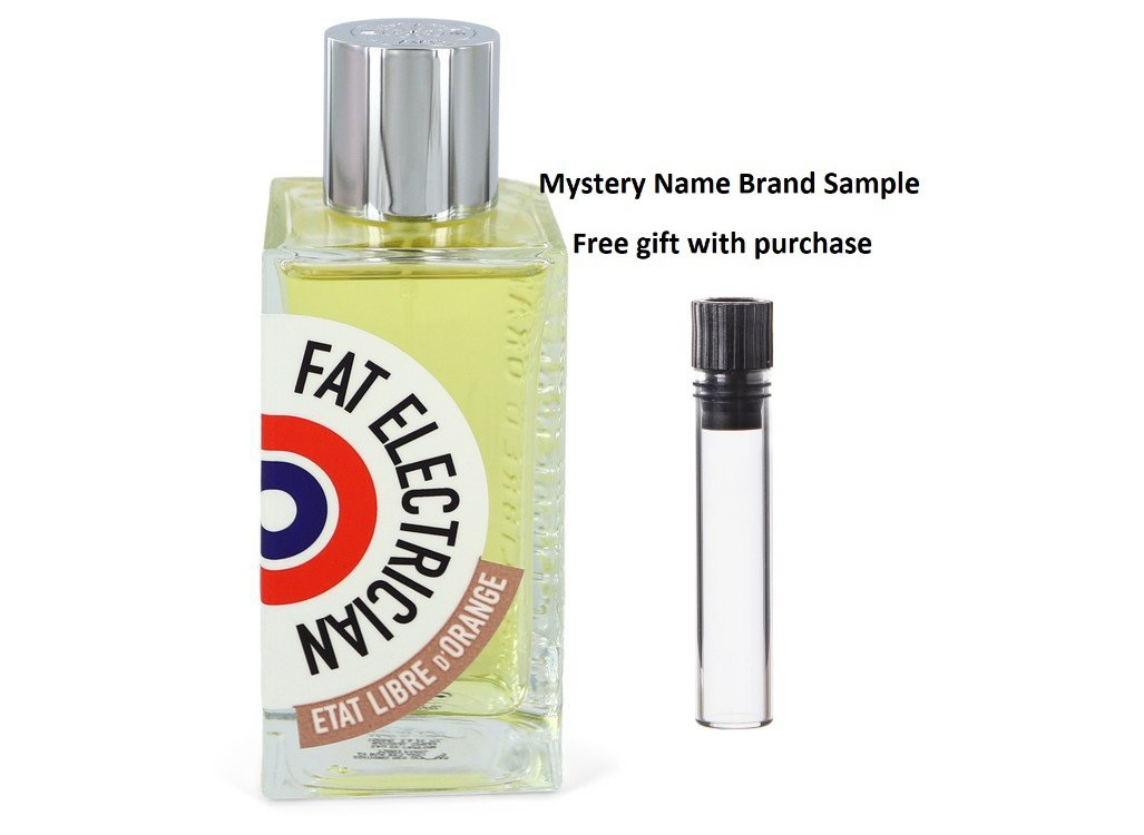 Fat Electrician by Etat Libre D'orange Eau De Parfum Spray (Tester) 3.38 oz And a Mystery Name brand sample vile