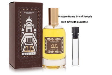 Enrico Gi Oud Nobile by Enrico Gi Eau De Parfum Spray (Unisex) 3.4 oz And a Mystery Name brand sample vile