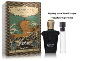 1888 Regio by Xerjoff Eau De Parfum Spray (Unisex) 1 oz And a Mystery Name brand sample vile