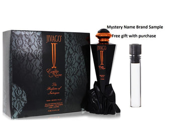Jivago Exotic Noire by Ilana Jivago Eau De Parfum Spray 2.5 oz And a Mystery Name brand sample vile