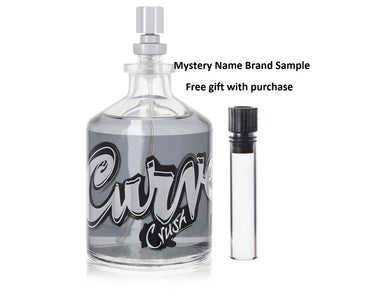 Curve Crush by Liz Claiborne Eau De Cologne Spray (Tester) 4.2 oz And a Mystery Name brand sample vile