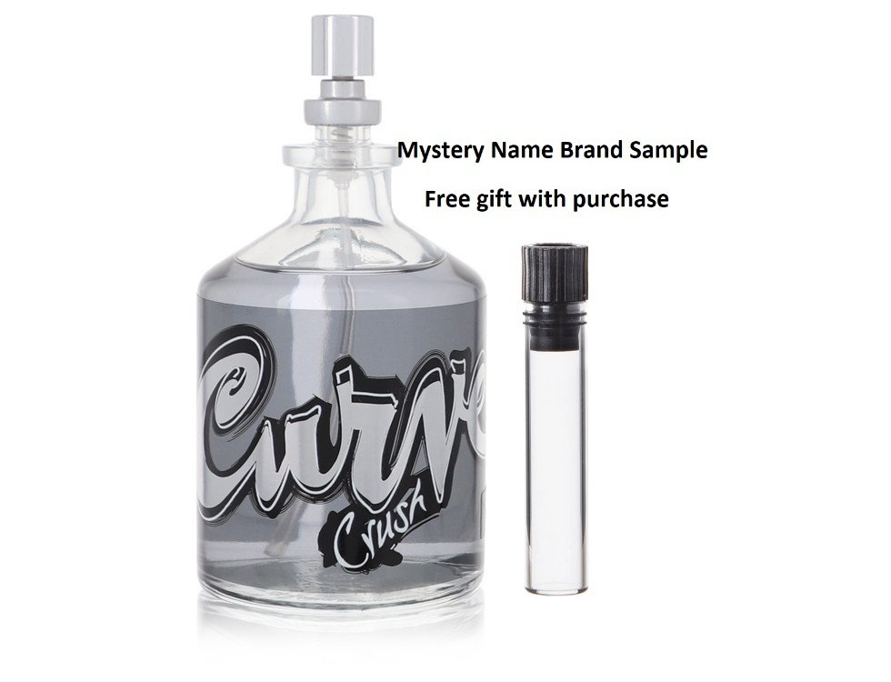 Curve Crush by Liz Claiborne Eau De Cologne Spray (Tester) 4.2 oz And a Mystery Name brand sample vile