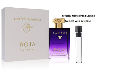 Roja Danger by Roja Parfums Essence De Parfum Spray 3.4 oz And a Mystery Name brand sample vile