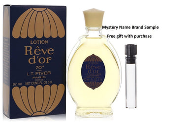 Reve D'or by Piver Cologne Splash 3.25 oz And a Mystery Name brand sample vile