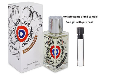 I Am Trash Les Fleurs Du Dechet by Etat Libre D'orange Eau De Parfum Spray (Unisex) 1.6 oz  And a Mystery Name brand sample vile