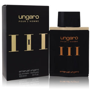 Ungaro Iii by Ungaro Eau De Toilette Spray (New Packaging) 3.4 oz For Men