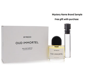 Byredo Oud Immortel by Byredo Eau De Parfum Spray (Unisex) 3.4 oz And a Mystery Name brand sample vile