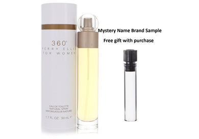 perry ellis 360 by Perry Ellis Eau De Toilette Spray 1.7 oz And a Mystery Name brand sample vile