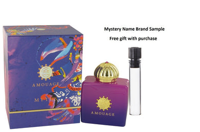 Amouage Myths by Amouage Eau De Parfum Spray 3.4 oz And a Mystery Name brand sample vile