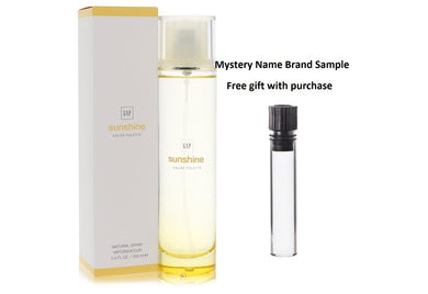 Gap Sunshine by Gap Eau De Toilette Spray 3.4 oz And a Mystery Name brand sample vile