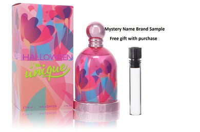 Halloween I'm Unique by Jesus Del Pozo Eau De Toilette Spray 3.4 oz And a Mystery Name brand sample vile