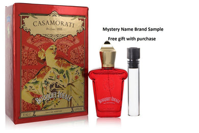 Casamorati 1888 Bouquet Ideale by Xerjoff Eau De Parfum Spray 1 oz And a Mystery Name brand sample vile