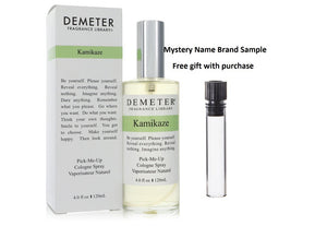 Demeter Kamikaze by Demeter Cologne Spray (Unisex) 4 oz And a Mystery Name brand sample vile