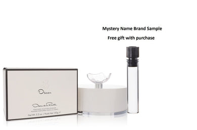 OSCAR by Oscar de la Renta Perfumed Dusting Powder 5.3 oz And a Mystery Name brand sample vile