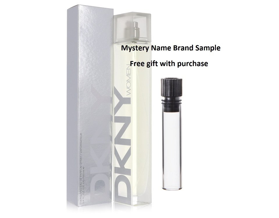 DKNY by Donna Karan Energizing Eau De Parfum Spray 3.4 oz And a Mystery Name brand sample vile