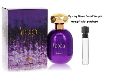 Ajmal Viola by Ajmal Eau De Parfum Spray 2.5 oz And a Mystery Name brand sample vile