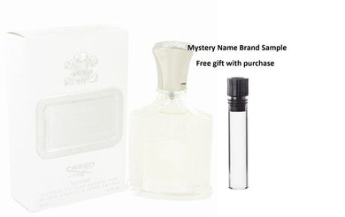 ROYAL WATER by Creed Millesime Spray 2.5 oz And a Mystery Name brand sample vile
